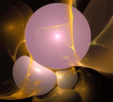 Dijital illüstrasyon vektör çizim