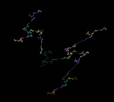 Dijital illüstrasyon vektör çizim