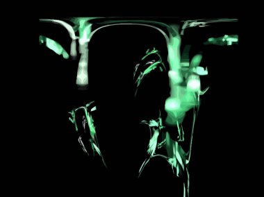 Dijital illüstrasyon vektör çizim