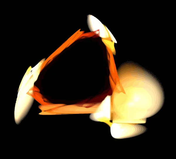 数字分形的矢量图解 — 图库矢量图片