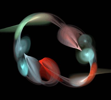 Dijital illüstrasyon vektör çizim