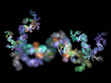 Dijital illüstrasyon vektör çizim