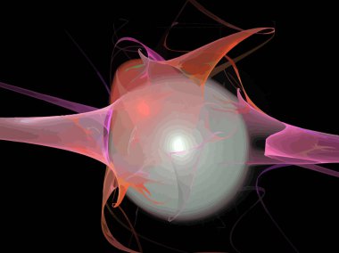 Dijital illüstrasyon vektör çizim