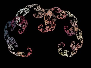 Dijital illüstrasyon vektör çizim