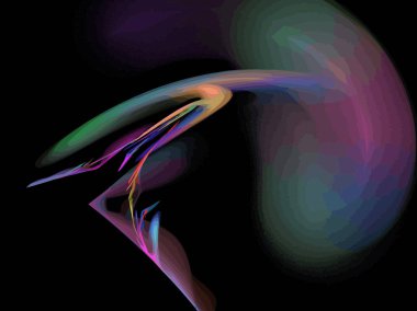 Dijital illüstrasyon vektör çizim