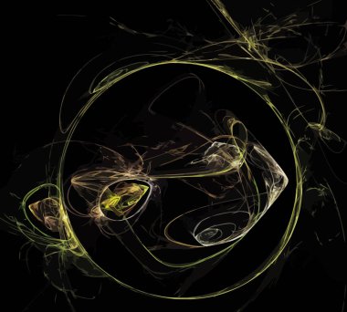 Dijital illüstrasyon vektör çizim