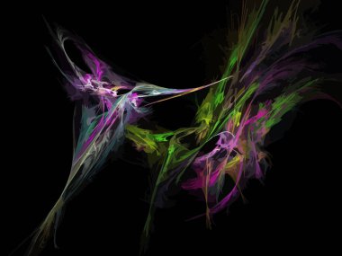 Dijital illüstrasyon vektör çizim