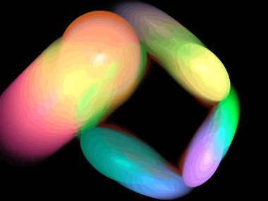 Dijital illüstrasyon vektör çizim