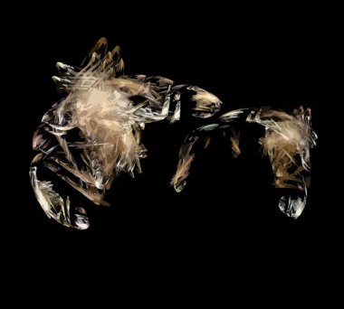 Dijital illüstrasyon vektör çizim