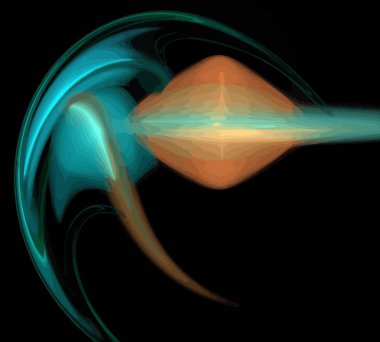 Dijital illüstrasyon vektör çizim