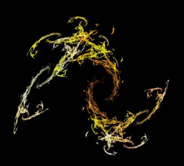 Dijital illüstrasyon vektör çizim