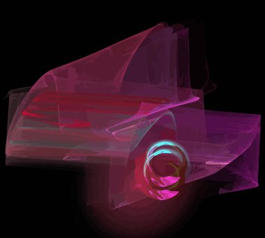 Dijital illüstrasyon vektör çizim