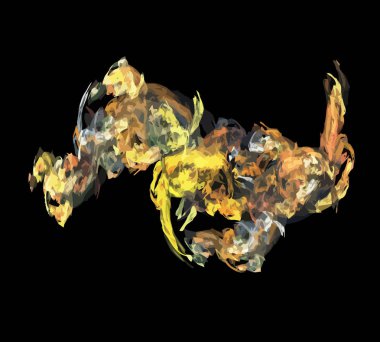 Dijital illüstrasyon vektör çizim