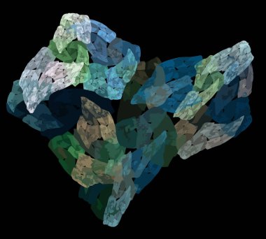 Dijital illüstrasyon vektör çizim