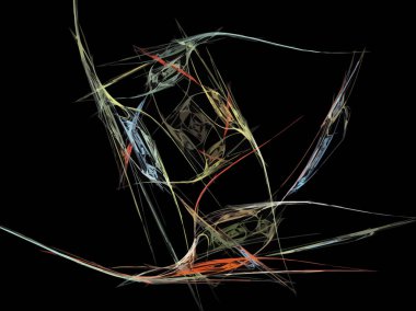 Dijital illüstrasyon vektör çizim