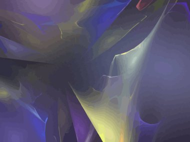 Dijital illüstrasyon vektör çizim