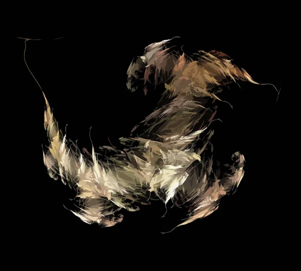 Dijital illüstrasyon vektör çizim