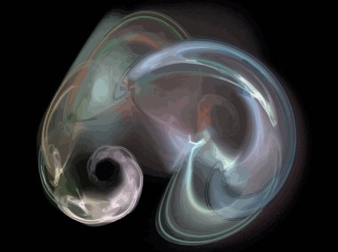 Dijital illüstrasyon vektör çizim