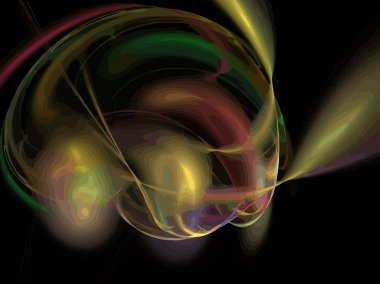 Dijital illüstrasyon vektör çizim