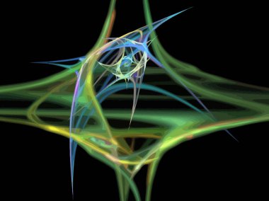 Dijital illüstrasyon vektör çizim