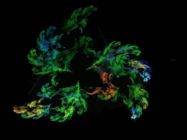 Dijital illüstrasyon vektör çizim