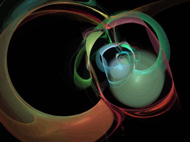 Dijital illüstrasyon vektör çizim