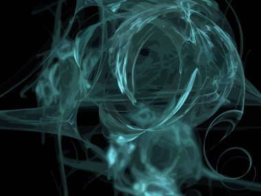 Dijital illüstrasyon vektör çizim