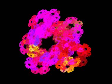 Dijital illüstrasyon vektör çizim