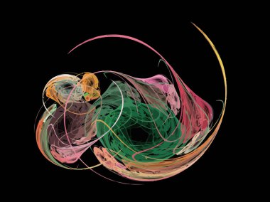 Dijital illüstrasyon vektör çizim