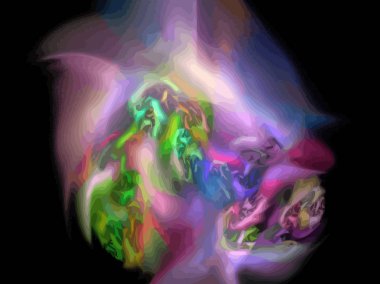 Dijital illüstrasyon vektör çizim