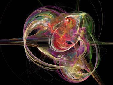 Dijital illüstrasyon vektör çizim