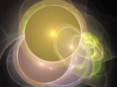 Dijital illüstrasyon vektör çizim