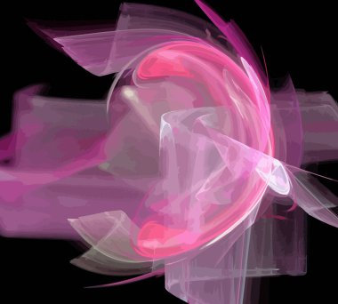 Dijital illüstrasyon vektör çizim