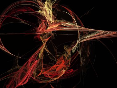 Dijital illüstrasyon vektör çizim