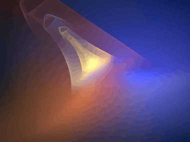 Dijital illüstrasyon vektör çizim