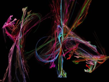 Dijital illüstrasyon vektör çizim