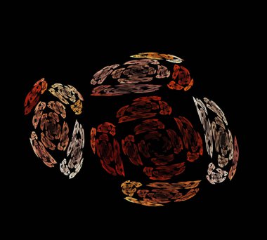 Dijital illüstrasyon vektör çizim