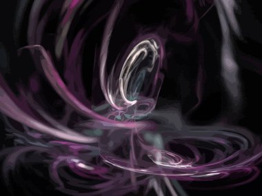 Dijital illüstrasyon vektör çizim