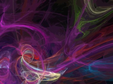 Dijital illüstrasyon vektör çizim