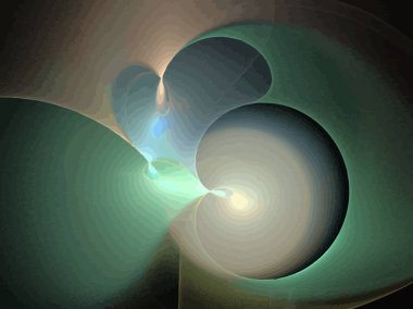 Dijital illüstrasyon vektör çizim