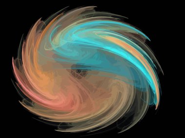 Dijital illüstrasyon vektör çizim