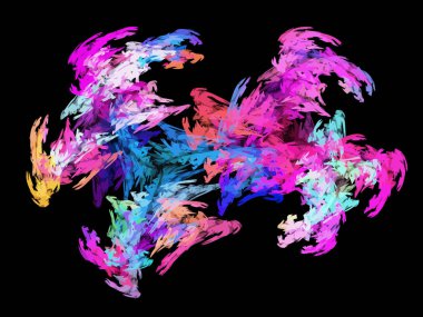 Dijital illüstrasyon vektör çizim