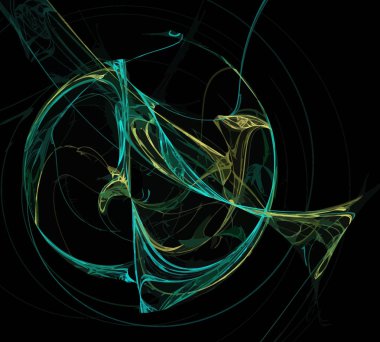 Dijital illüstrasyon vektör çizim