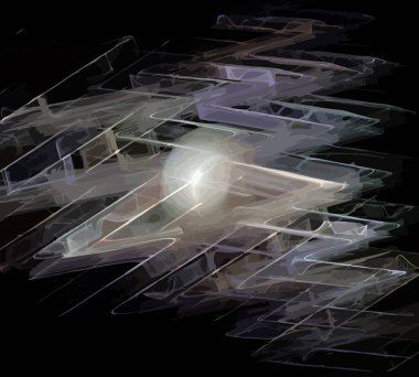 Dijital illüstrasyon vektör çizim