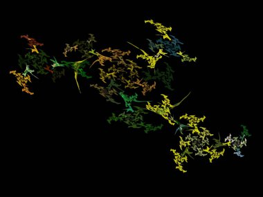 Dijital illüstrasyon vektör çizim