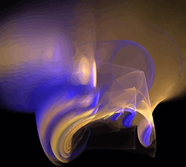 Dijital illüstrasyon vektör çizim