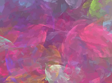 Dijital illüstrasyon vektör çizim