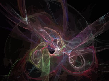 Dijital illüstrasyon vektör çizim