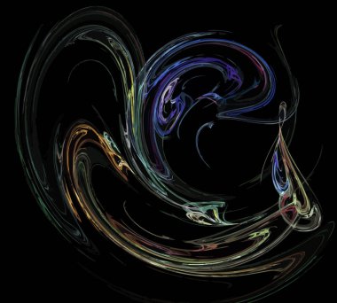 Dijital illüstrasyon vektör çizim