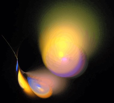 Dijital illüstrasyon vektör çizim